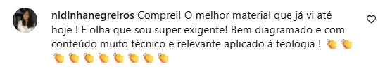 Depoimento real sobre a aplicação prática do Mente e Palavra